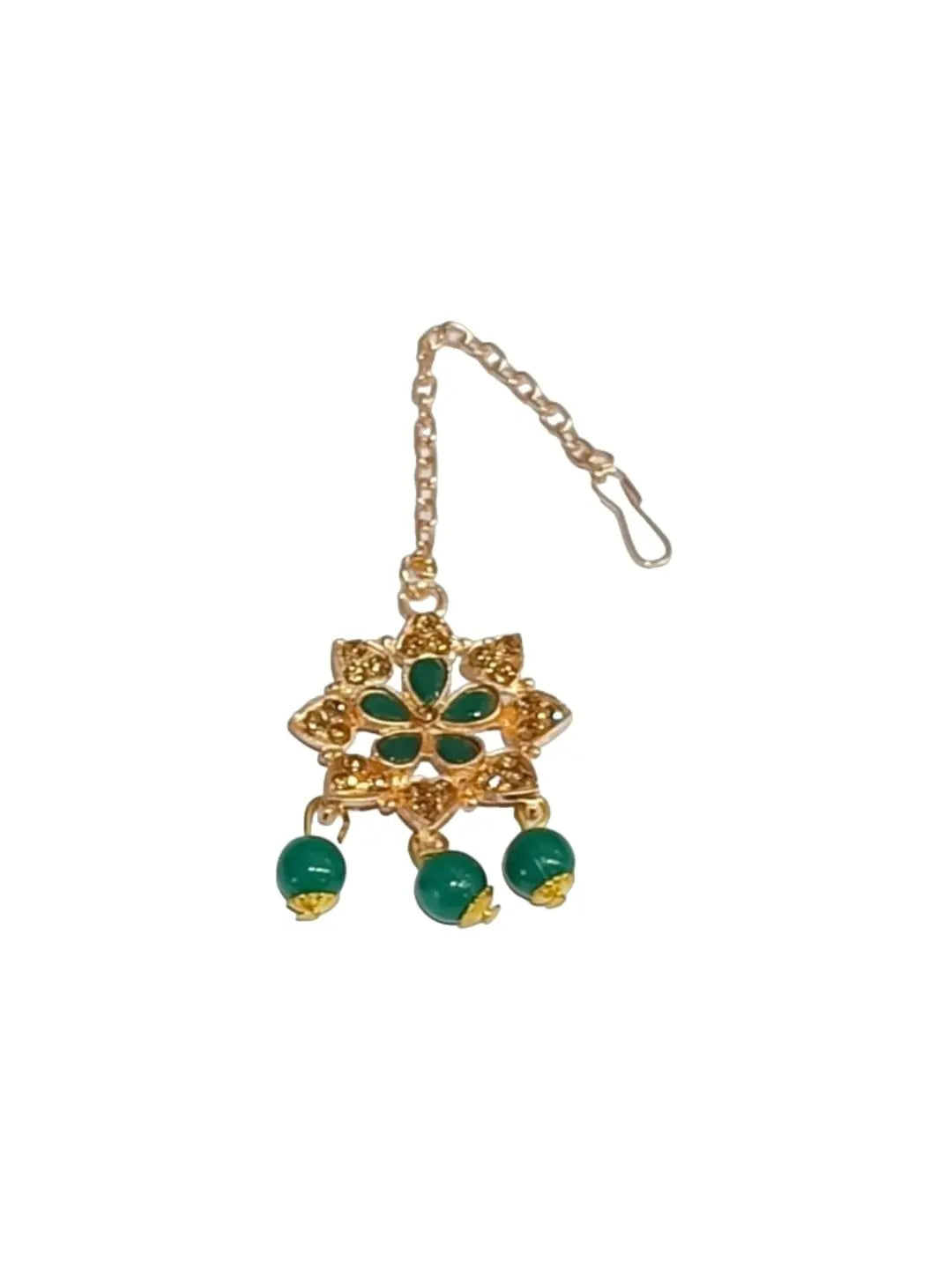 Green Choker Jewellery Set